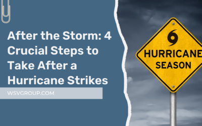After the Storm: 4 Crucial Steps to Take After a Hurricane Strikes