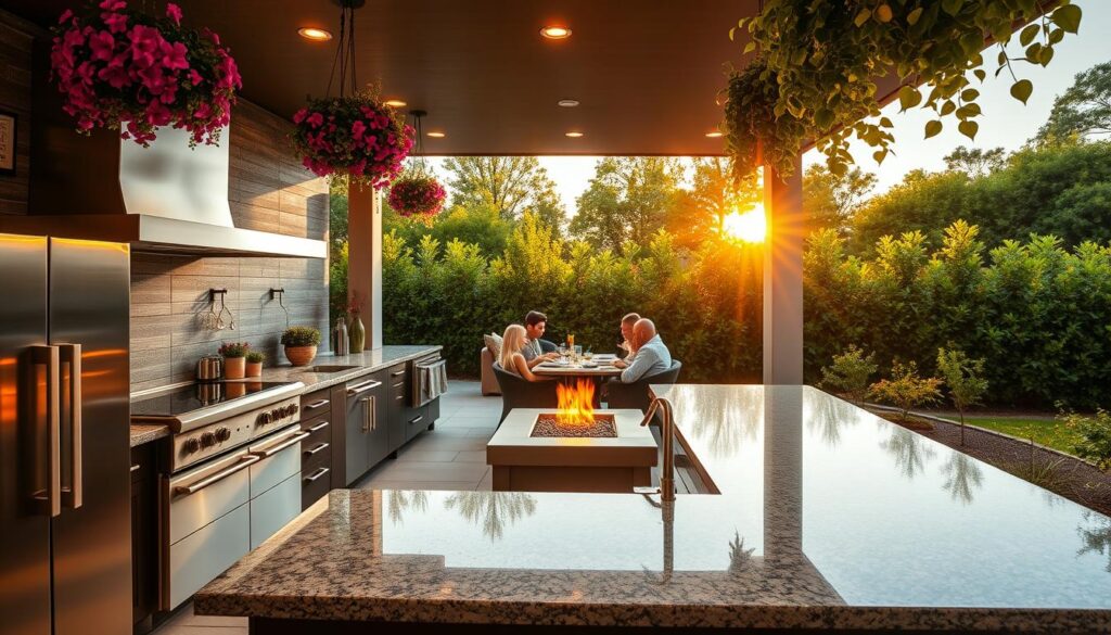 innovative outdoor kitchen features