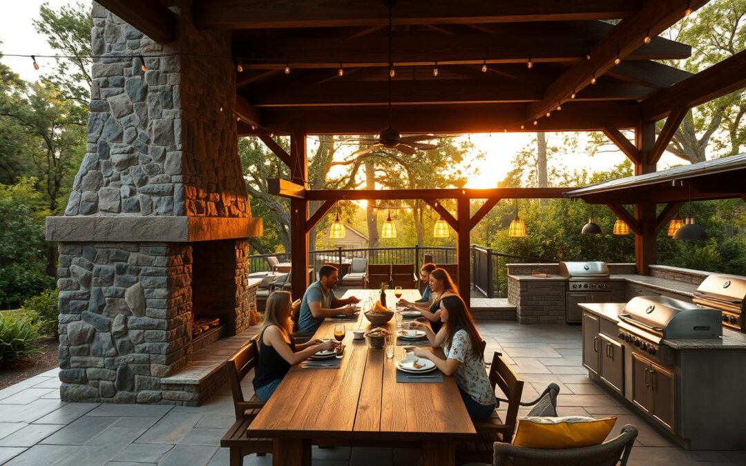 outdoor kitchen designs for the Southeast