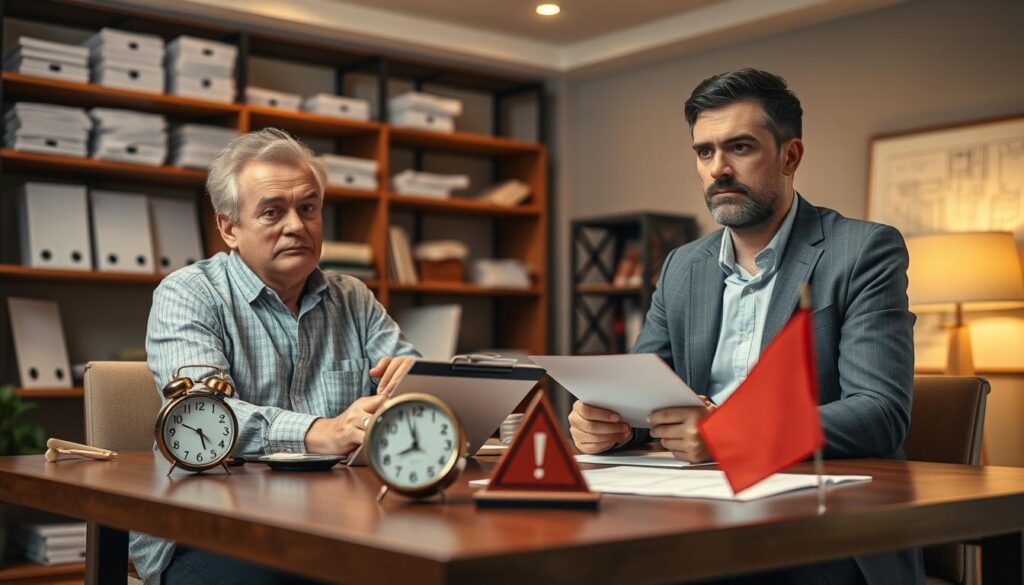 contractor interview red flags